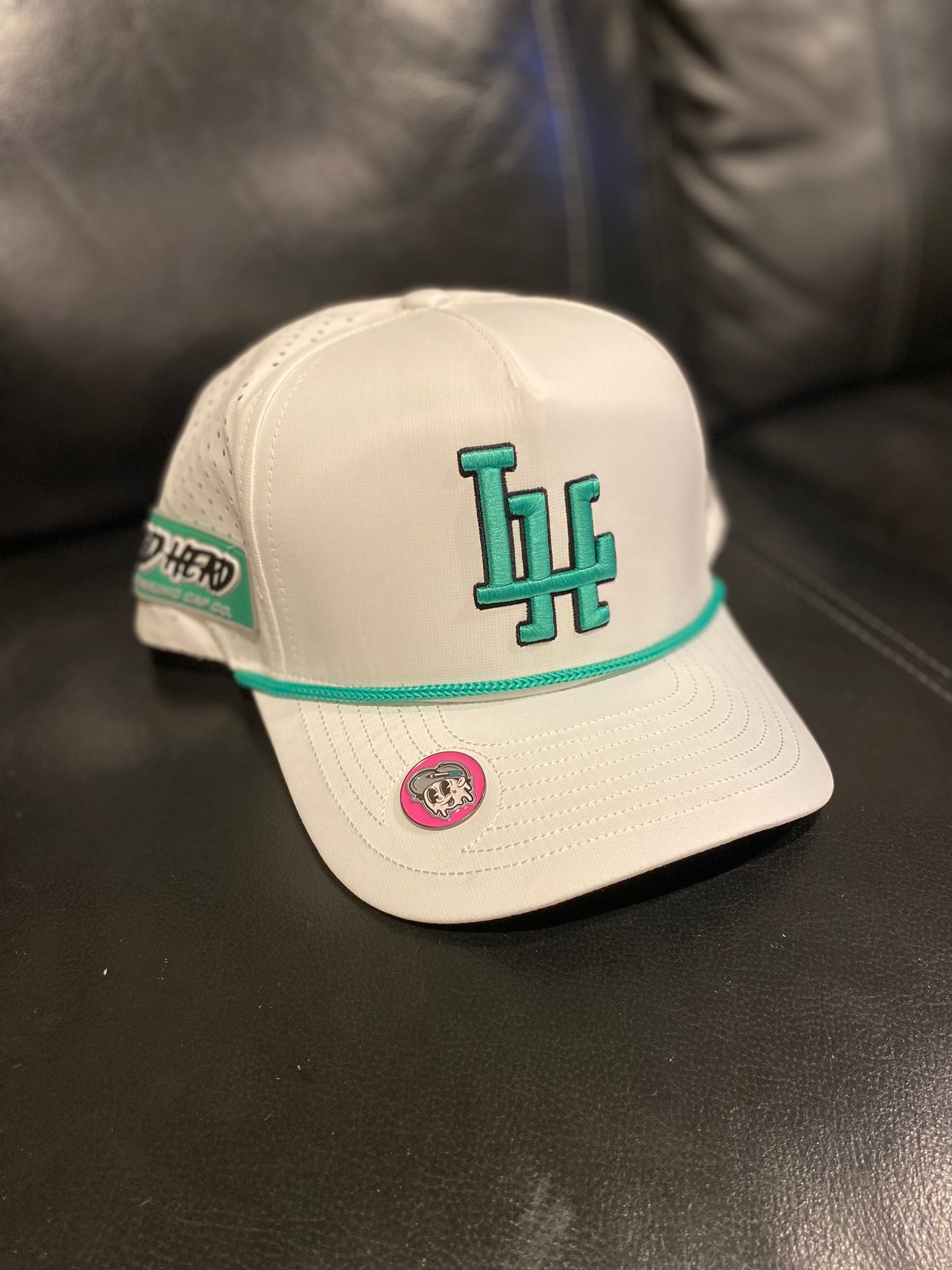 Caddie Haddy Golfers Hat in white or black!