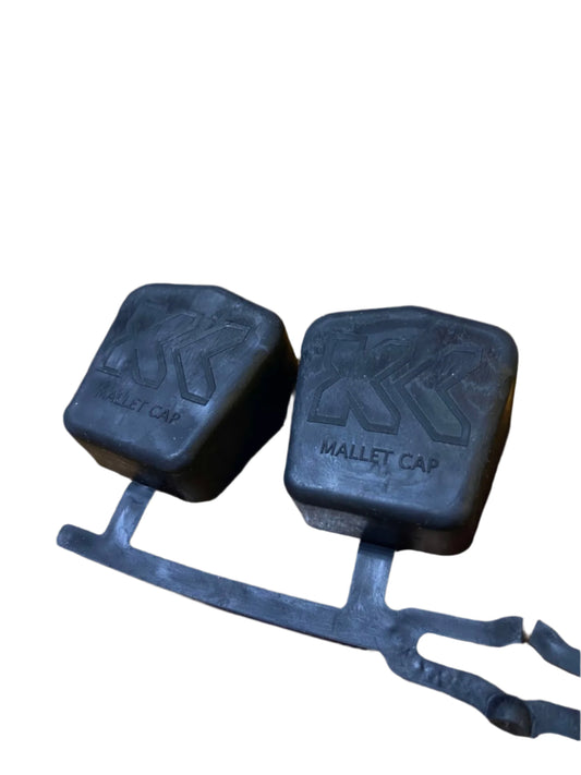 Lot de 2 embouts de protection souples pour maillet Kinetic Customs
