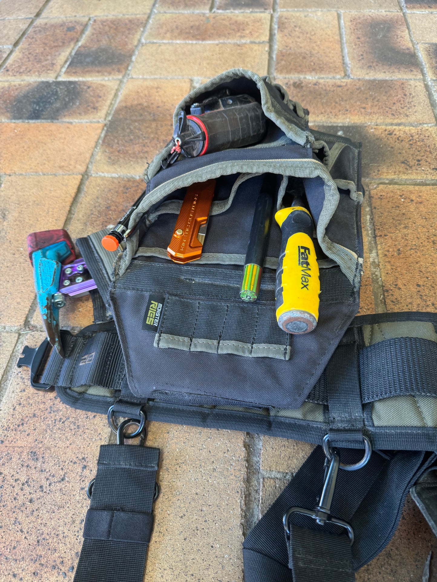 Framing Tool belt and Suspenders - Left or Right dominant setups