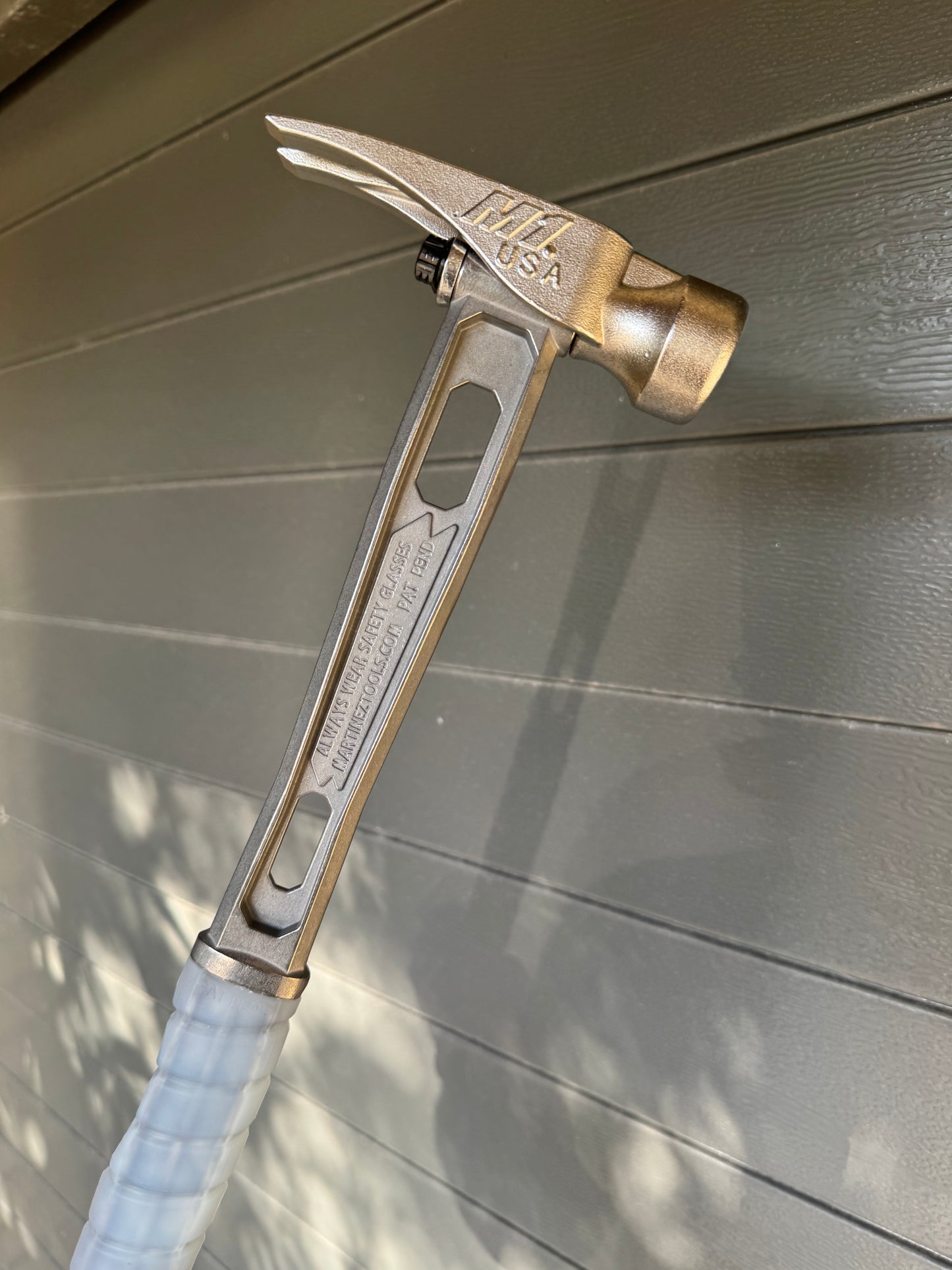 Martinez M1 - Raw handle with zinc plated head