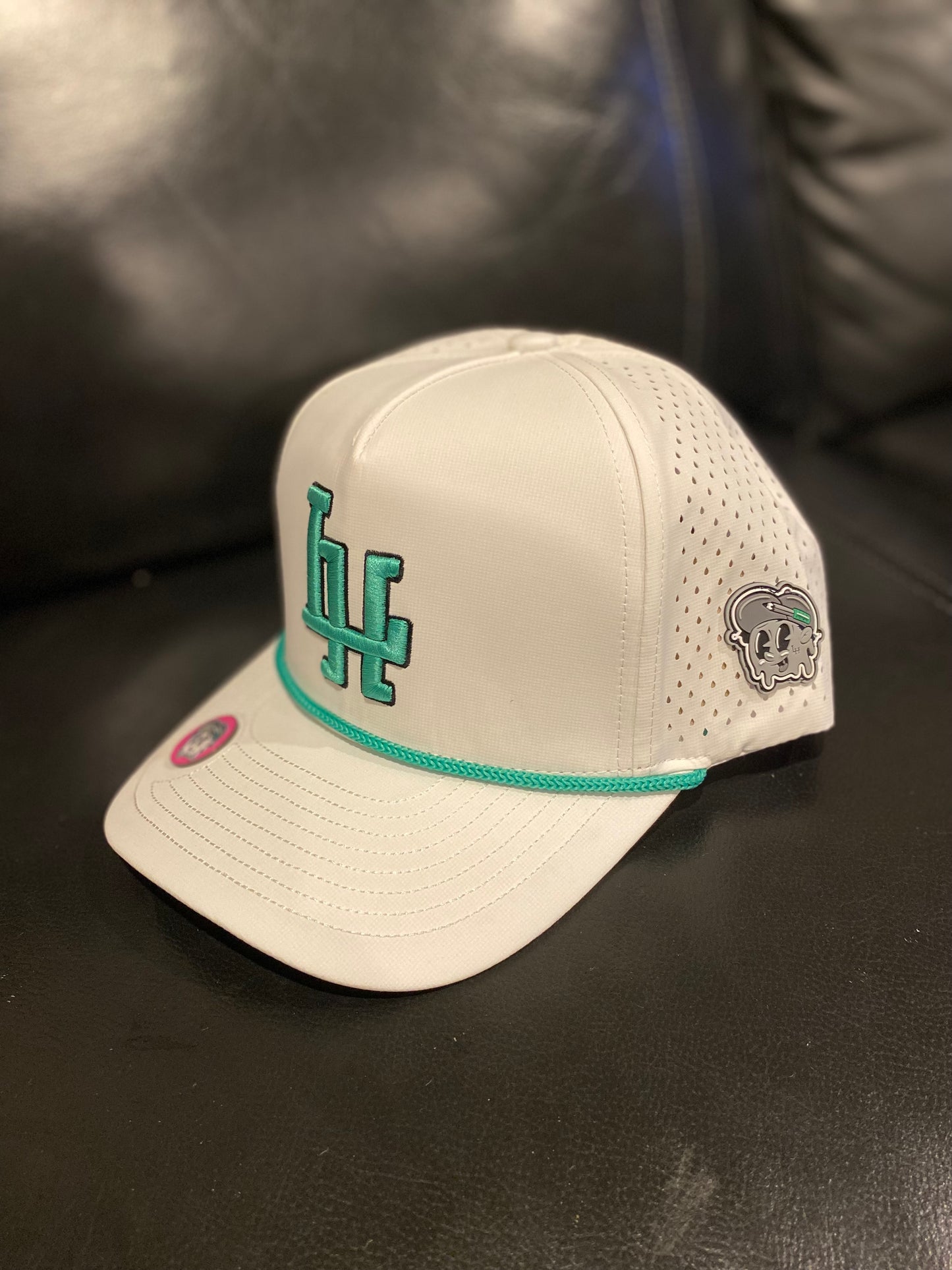 Caddie Haddy Golfers Hat in white or black!
