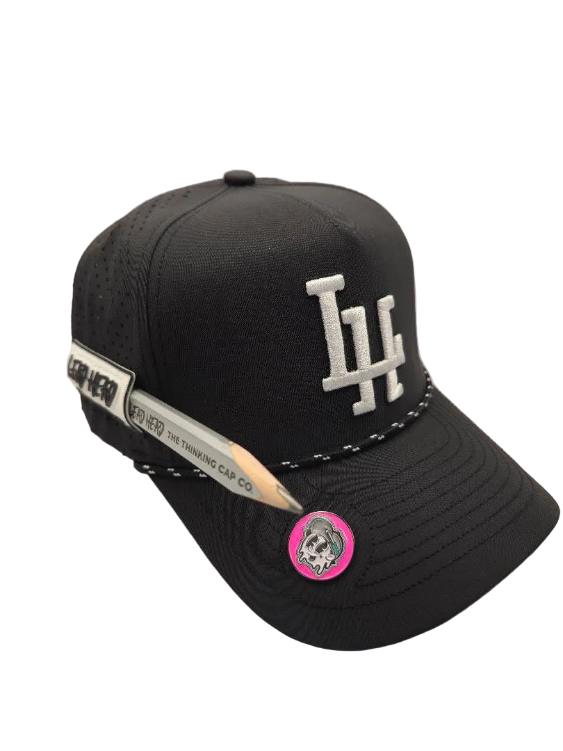 Caddie Haddy Golfers Hat in white or black!