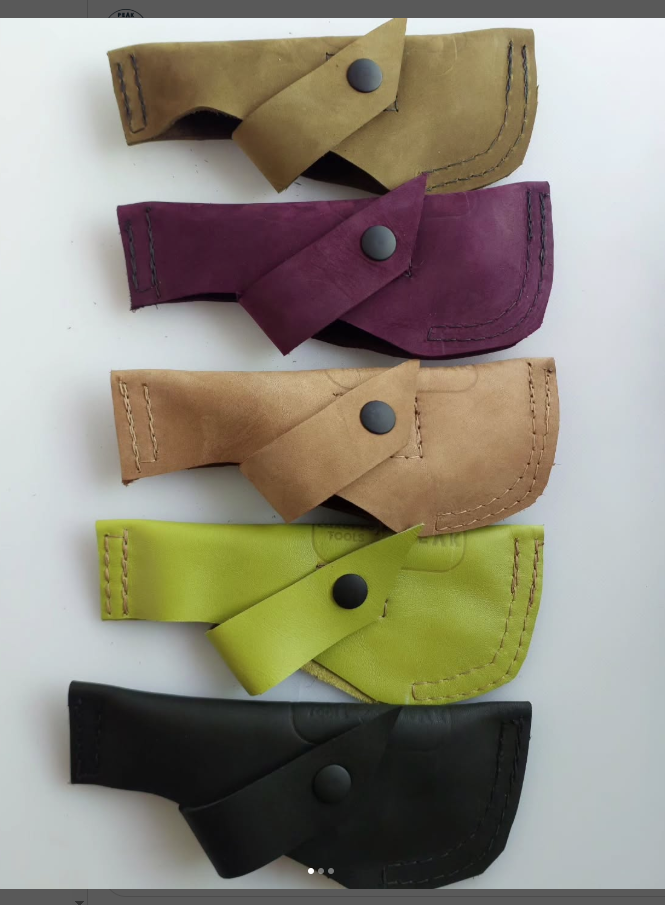 Protective Hand-Made Leather Hammer Head Covers