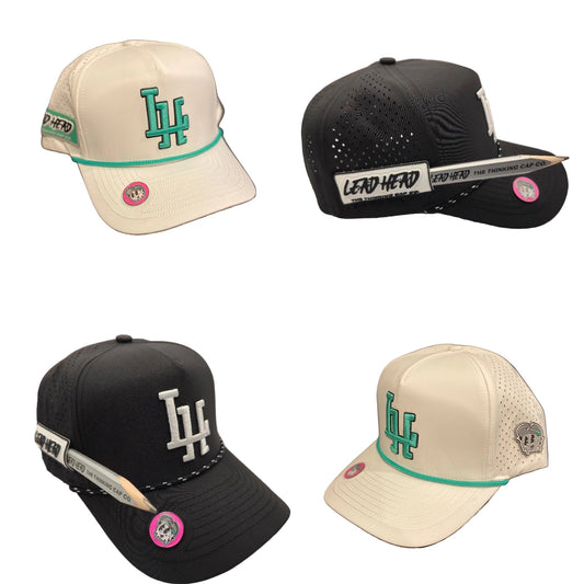 Caddie Haddy Golfers Hat in white or black!